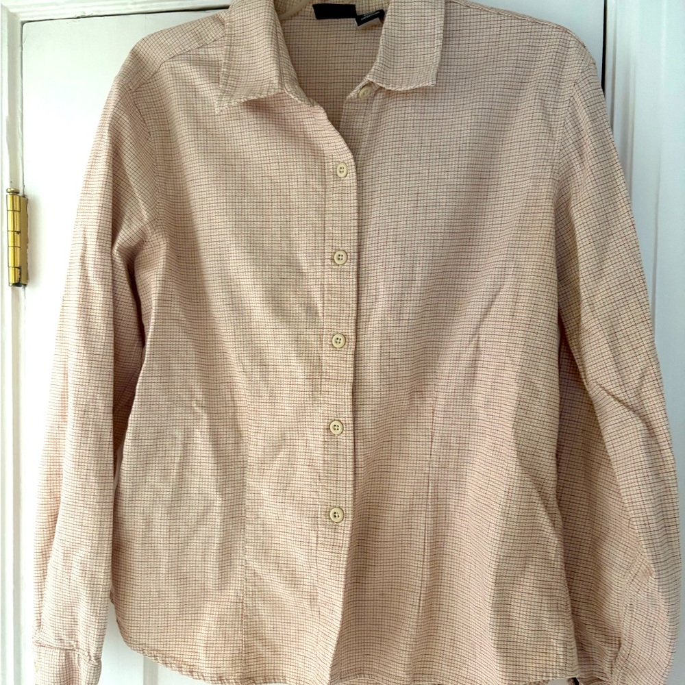 Organic cotton Patagonia blouse, size M